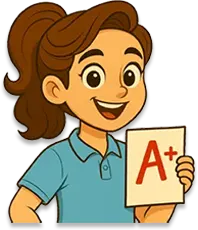 child learning on VocabCartoons